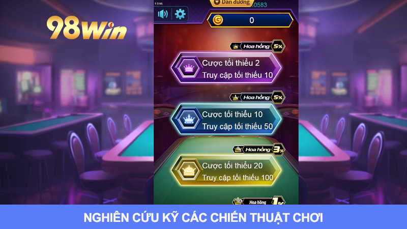 Nghiên cứu chiến thuật kỹ trước khi áp dụng